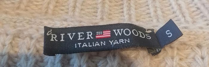 Pull mailles beige doré laine acrylique alpaga Taille S River Woods - photo numéro 9