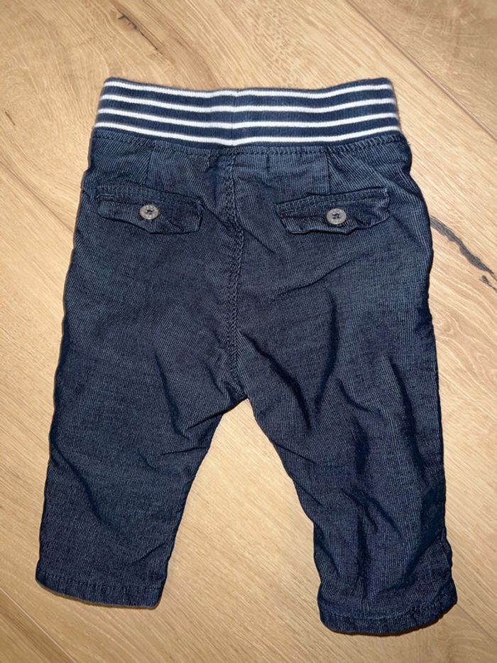 Pantalon bleu garçon 3 mois obaibi - photo numéro 2