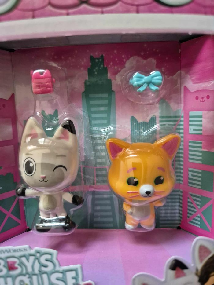 Gabby et la Maison  Maison de poupée set de figurines Pandy & Chumsley chats - photo numéro 2