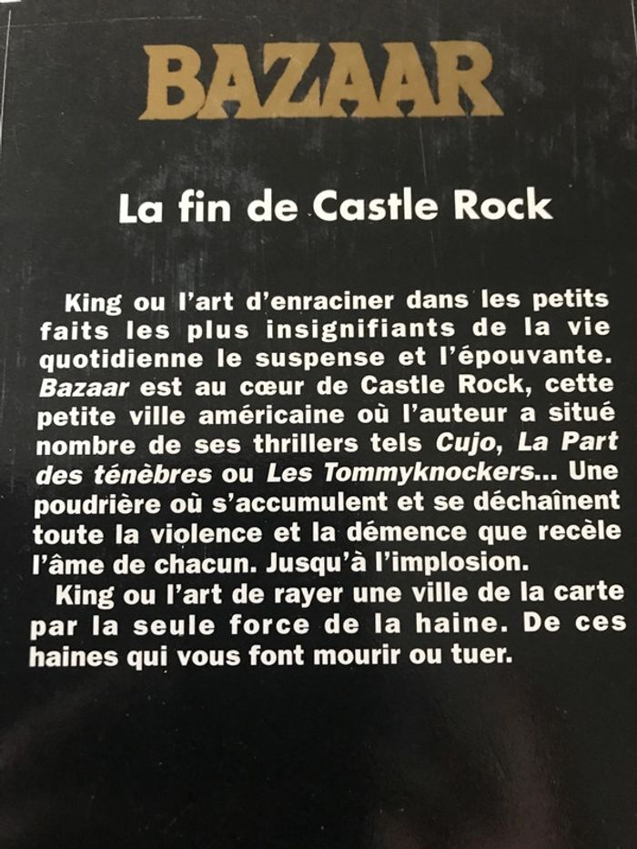 Livre Bazaar - photo numéro 3