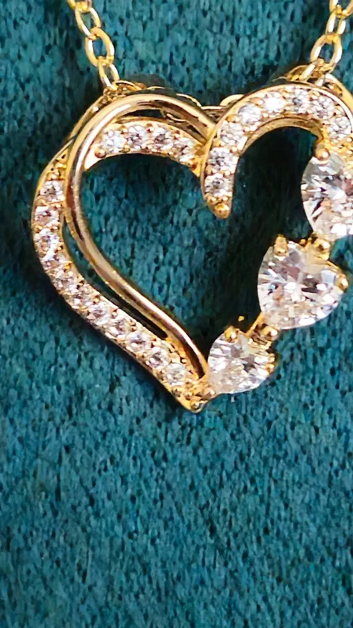 Collier pendentif cœur - photo numéro 2
