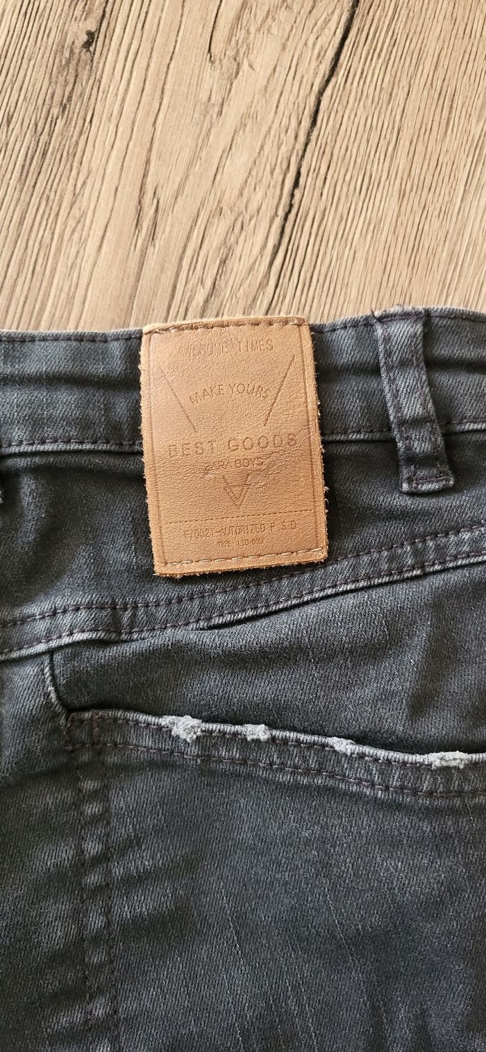 Jeans Noir Garçon 7ans - photo numéro 5