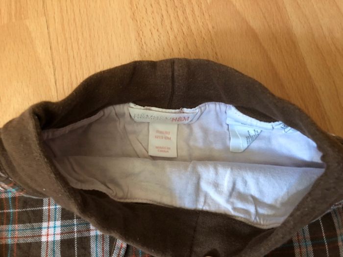 Jolie petite jupe courte H&M à carreaux T. 18 mois/80 cm TBE - photo numéro 4