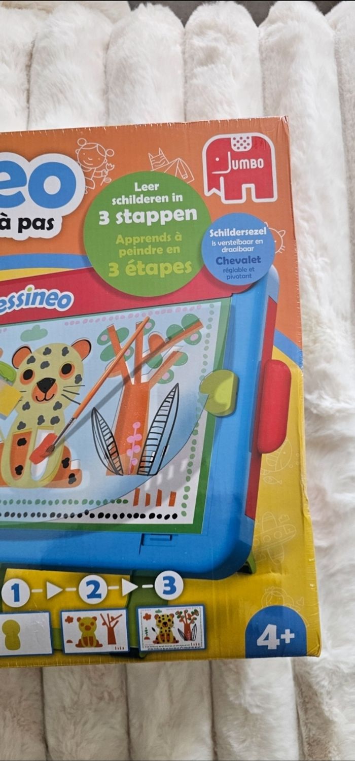 Chevalet de peinture pour apprendre à dessiner et peindre Dessineo Neuf - photo numéro 3