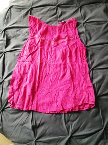 Blouse rose fushia
