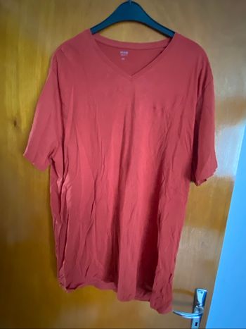 Tee shirt Bordeaux rouille