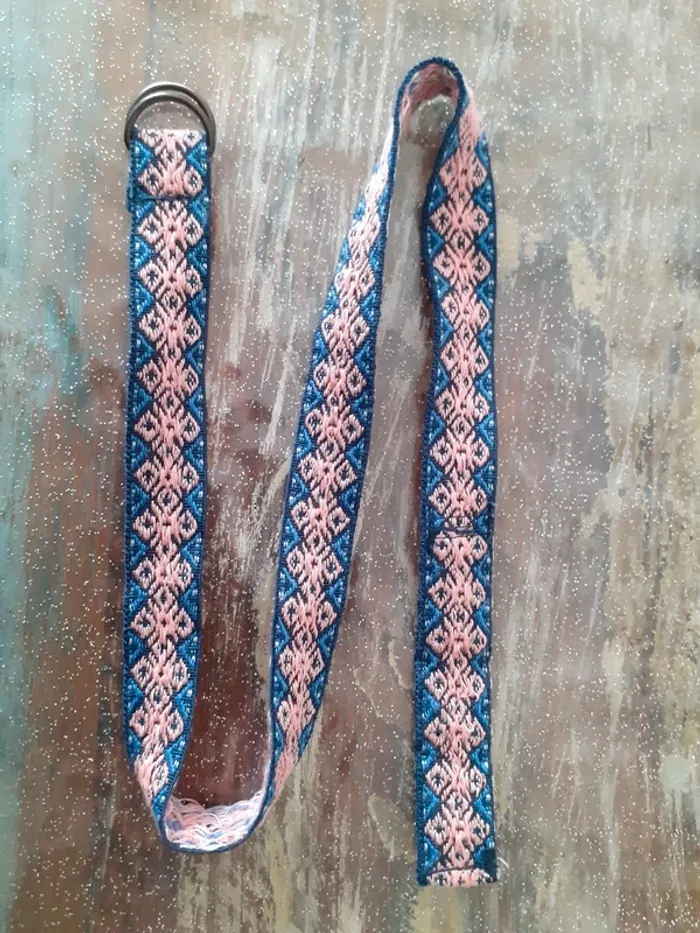 Ceinture fille en tissu 65 cm neuve