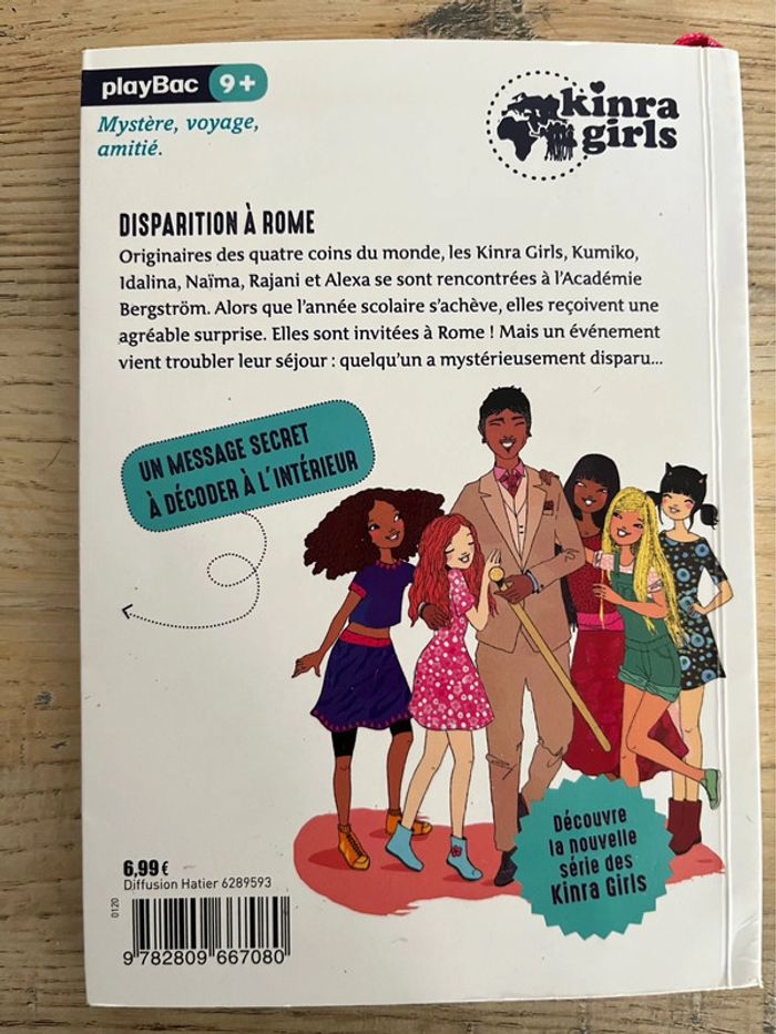 Livre roman fille +9 ans kinra girl - photo numéro 2