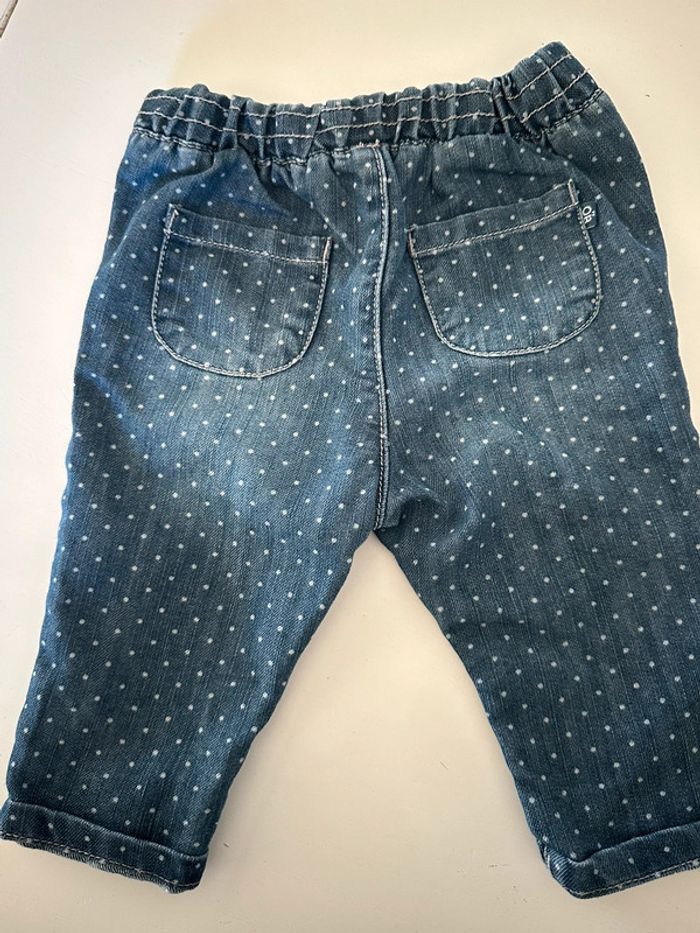 Pantalon jeans marine - photo numéro 3