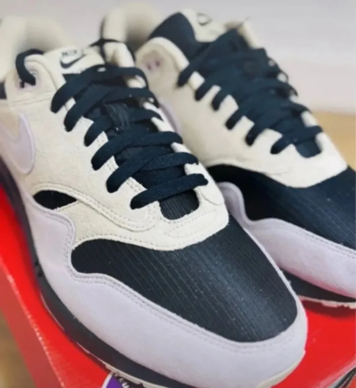 Nike Air Max 1 NBY Nike By You 2024 Air Astro Libra Black/Cream Taille 46 - photo numéro 3