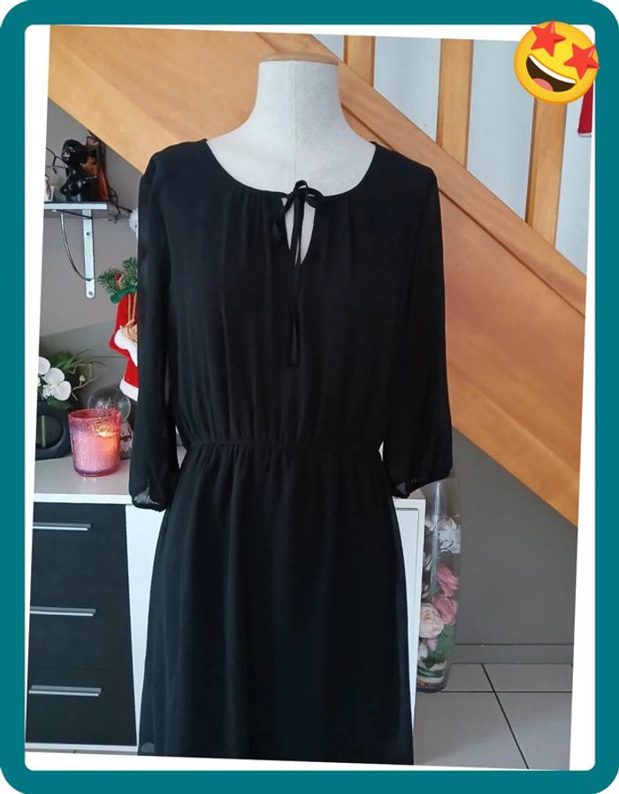 Robe Chic Noire Taille XL🌿💝 - photo numéro 2