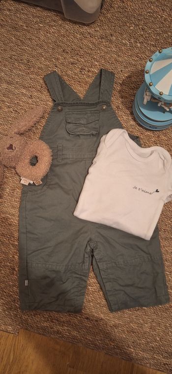 Lot salopette et bodie