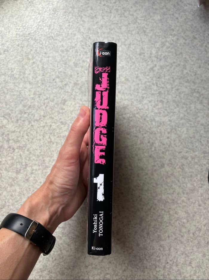 Manga Judge 1 ~ Yoshiki Tonogai (2€80) - photo numéro 3
