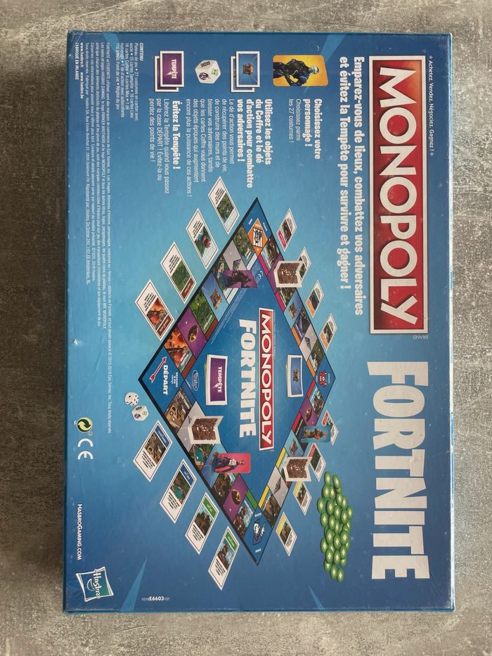 Monopoly Fortnite neuf sous blister, édition française. - photo numéro 2