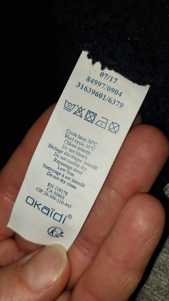 Veste teddy Okaidi état neuf 14 ans - photo numéro 5