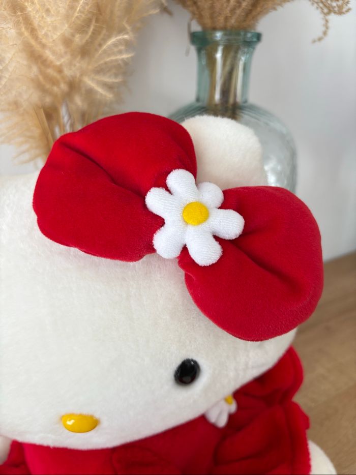 Grande peluche hello kitty vintage 35 cm - photo numéro 2