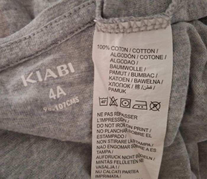 T-shirt Kiabi 4 ans - photo numéro 3
