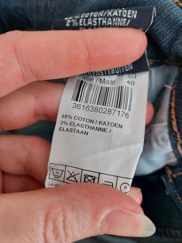 Jean confort fit bleu AT Jeans 40 - photo numéro 10