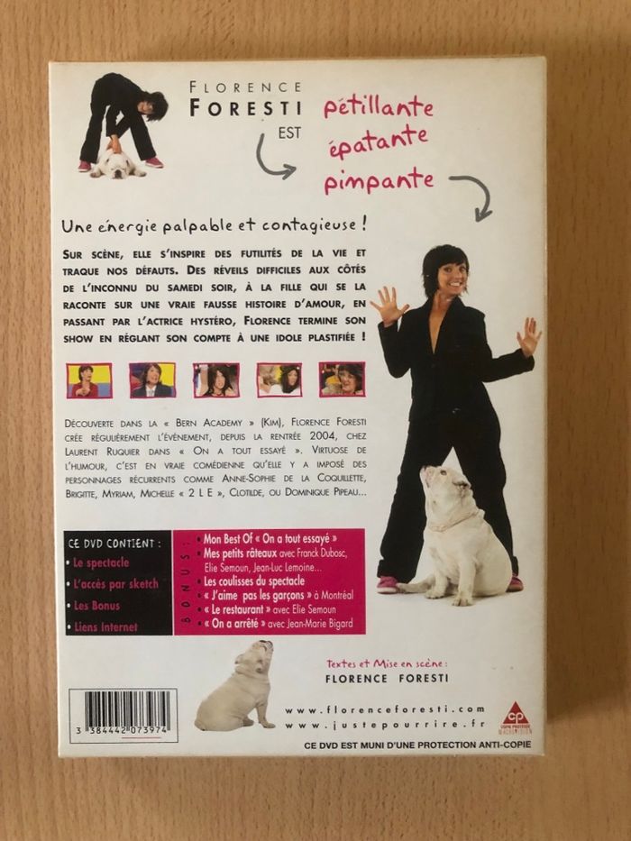Coffrets DVD spectacles Florence Foresti - photo numéro 3