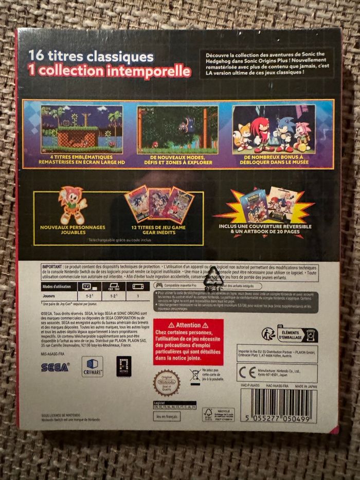 Sonic Origins Plus SWITCH - photo numéro 2