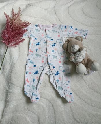 Pyjama en coton motifs licornes