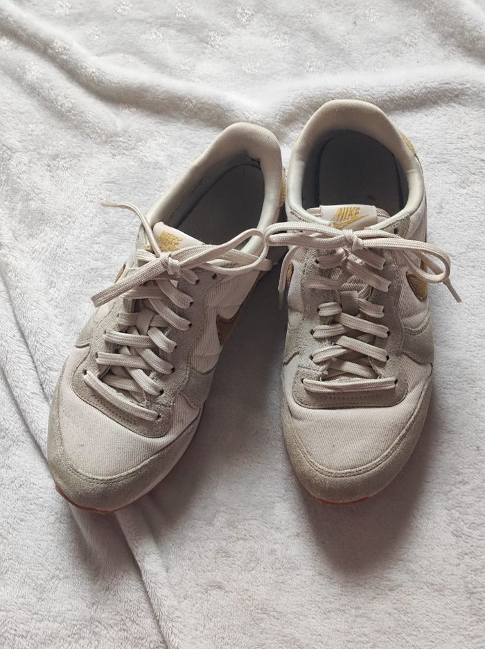 Baskets basses beige taille 38 - photo numéro 2