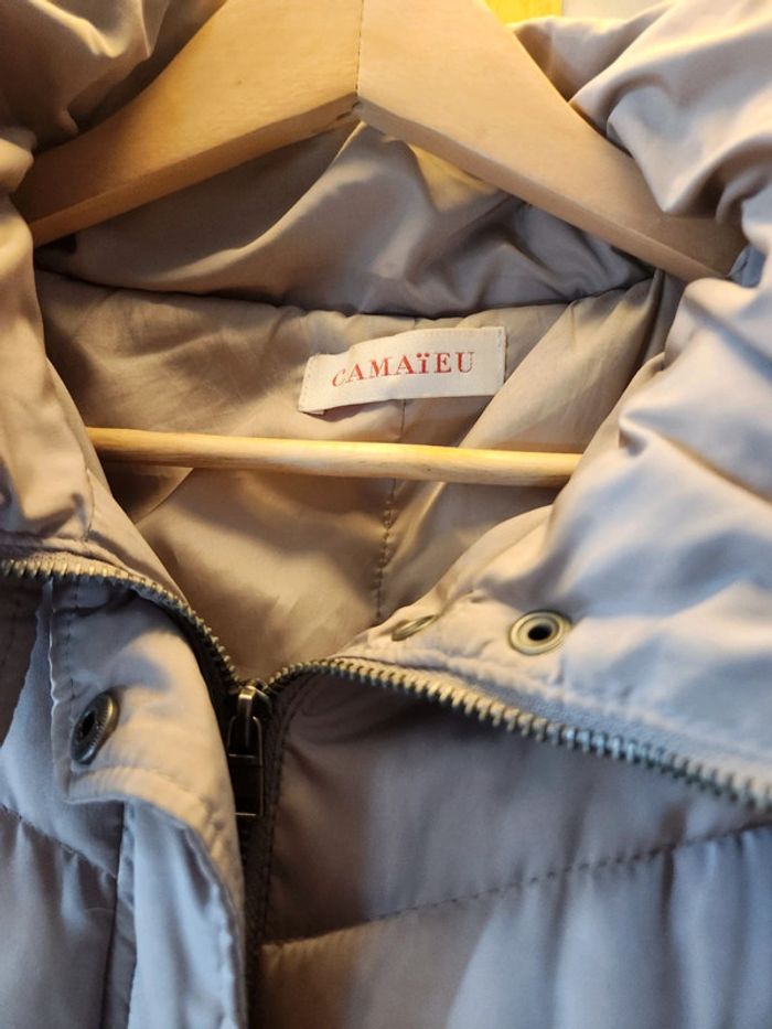 Doudoune Camaïeu cintrée beige - photo numéro 2