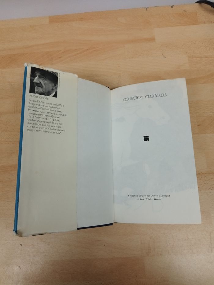 A.DHOTEL LE PAYS OÙ L'ON N'ARRIVE JAMAIS GALLIMARD - photo numéro 3