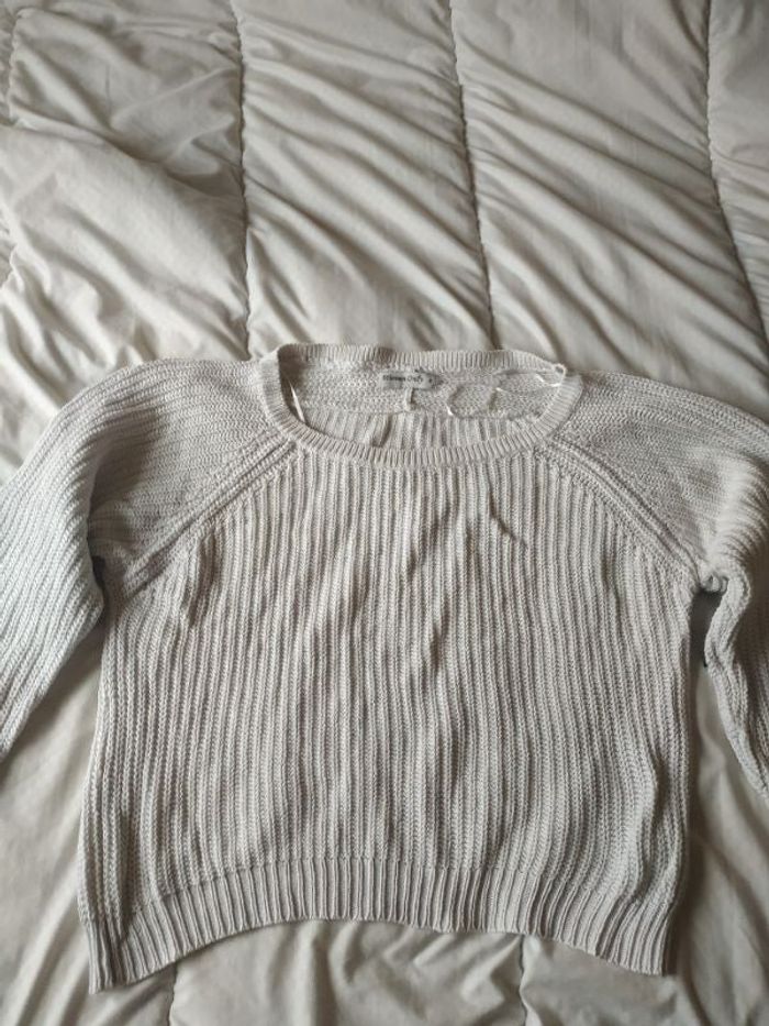 Pull blanc