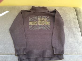 Pull Vertbaudet 5 ans Gris