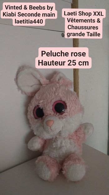 Peluche rose