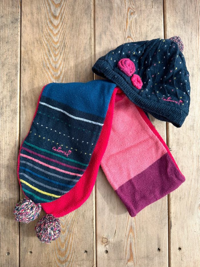 Ensemble écharpe et bonnet catimini