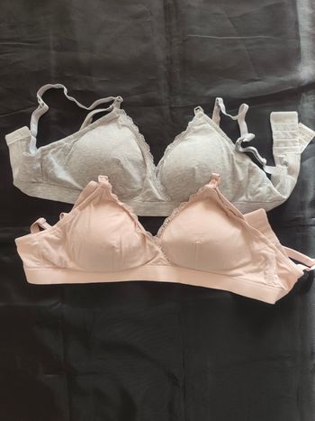 2 soutien-gorge d'allaitement 