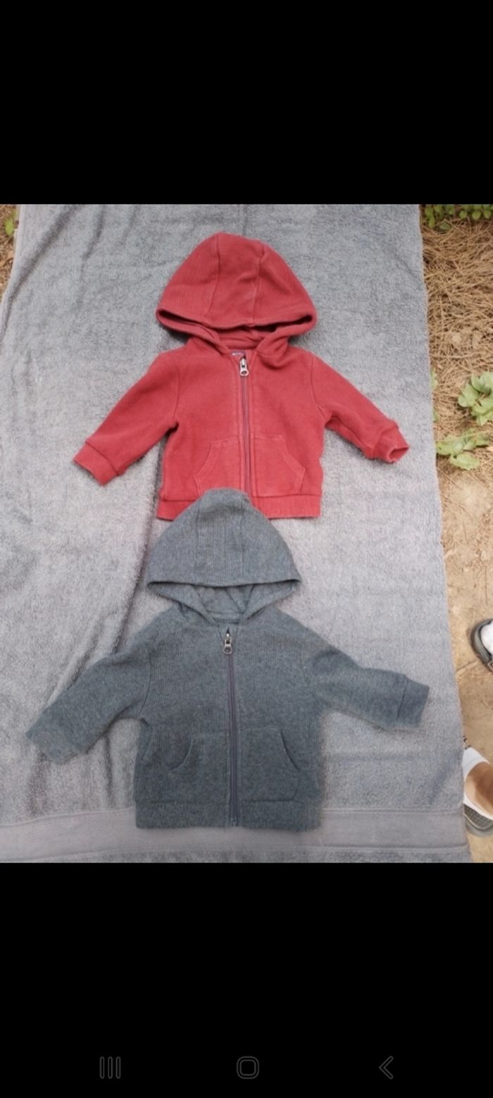 Gilet garçon capuche - photo numéro 1