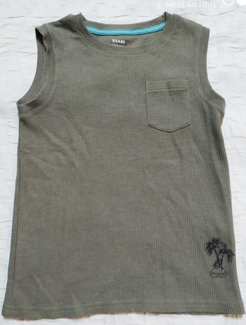 Kiabi débardeur Marcel nid d abeille 8 ans