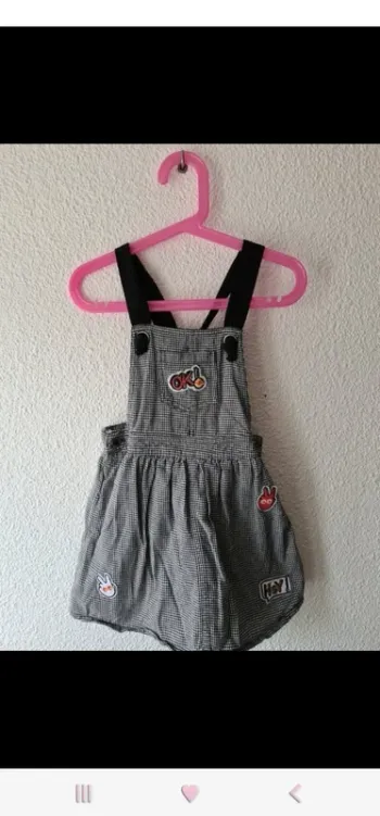 robe noire et grise quadrillée Orchestra