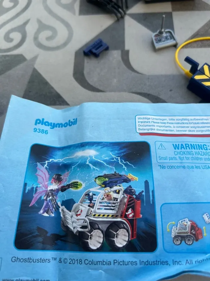 Lot Playmobil thème sos fantôme ghostbusters - photo numéro 12