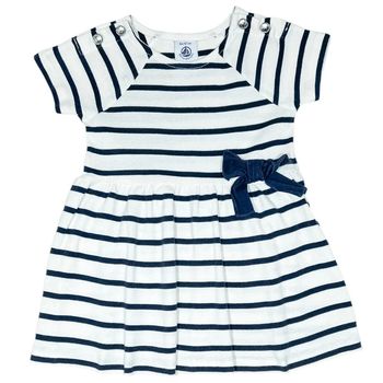 Petit Bateau Robe à manches courtes 6 mois