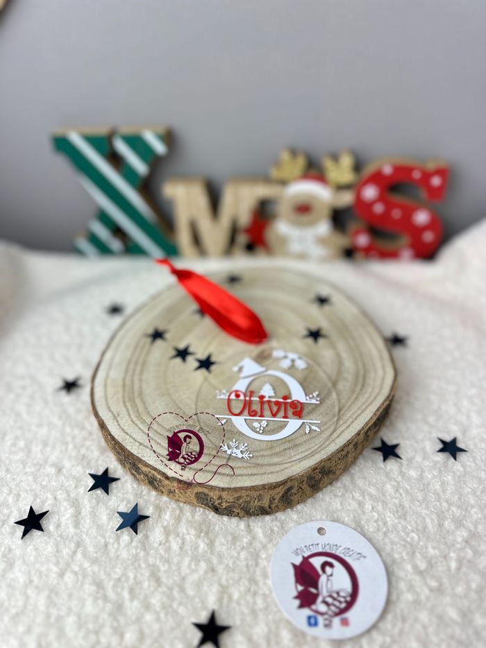 Boule noel personnalisé plexi - photo numéro 5