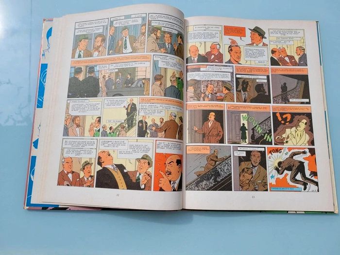 Réédition cotée 1967 (1971), Les aventures de Blake et Mortimer, L'affaire du collier, E. P. Jacobs - photo numéro 8