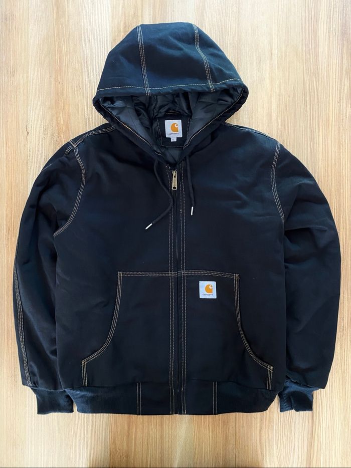 Veste vintage jacket Carhartt noir - photo numéro 3
