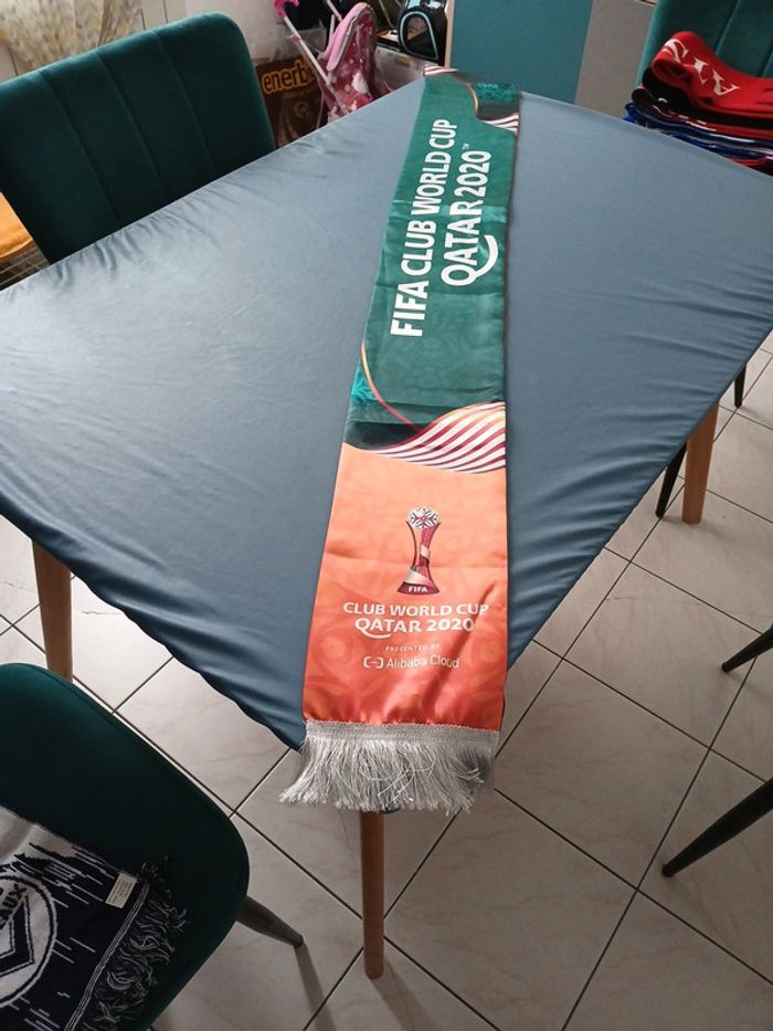 Écharpe foot coupe du monde FIFA Qatar 2020
