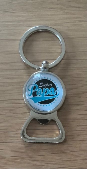 Porte-clés « super papa »