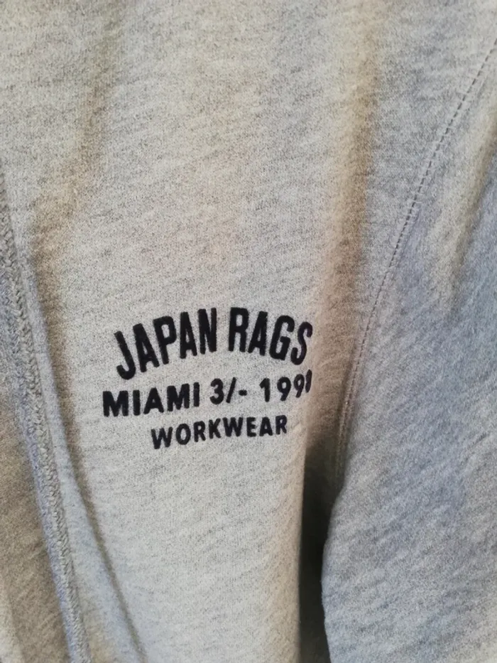 Gilet à capuche Japan Rags TL - photo numéro 4