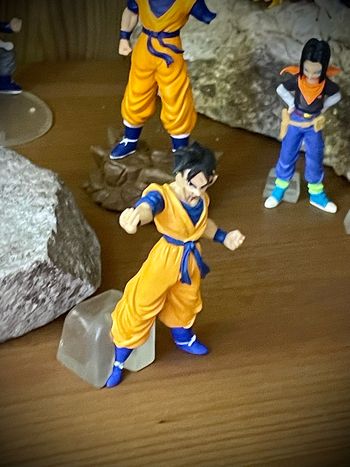 Figurine dragon ball gashapon hg Gohan futur