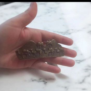 Barrette femme dromadaire