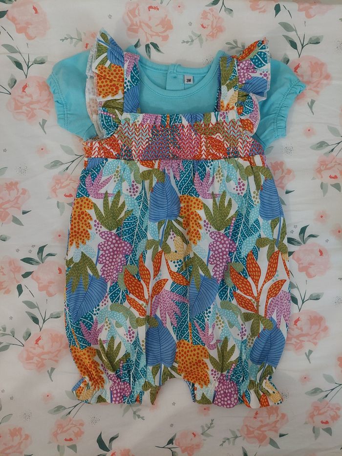 Lot de 30 vêtements bébé fille 3 mois - photo numéro 8
