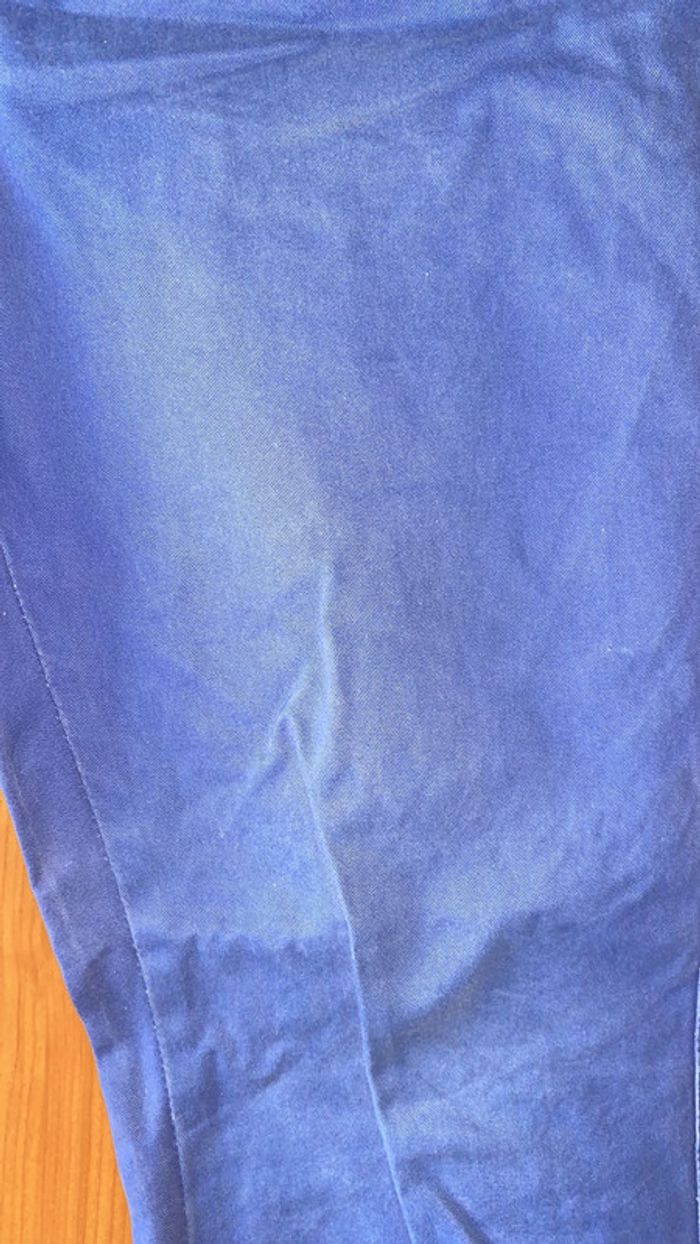 Pantalon chino bleu Aeropostale M - photo numéro 3