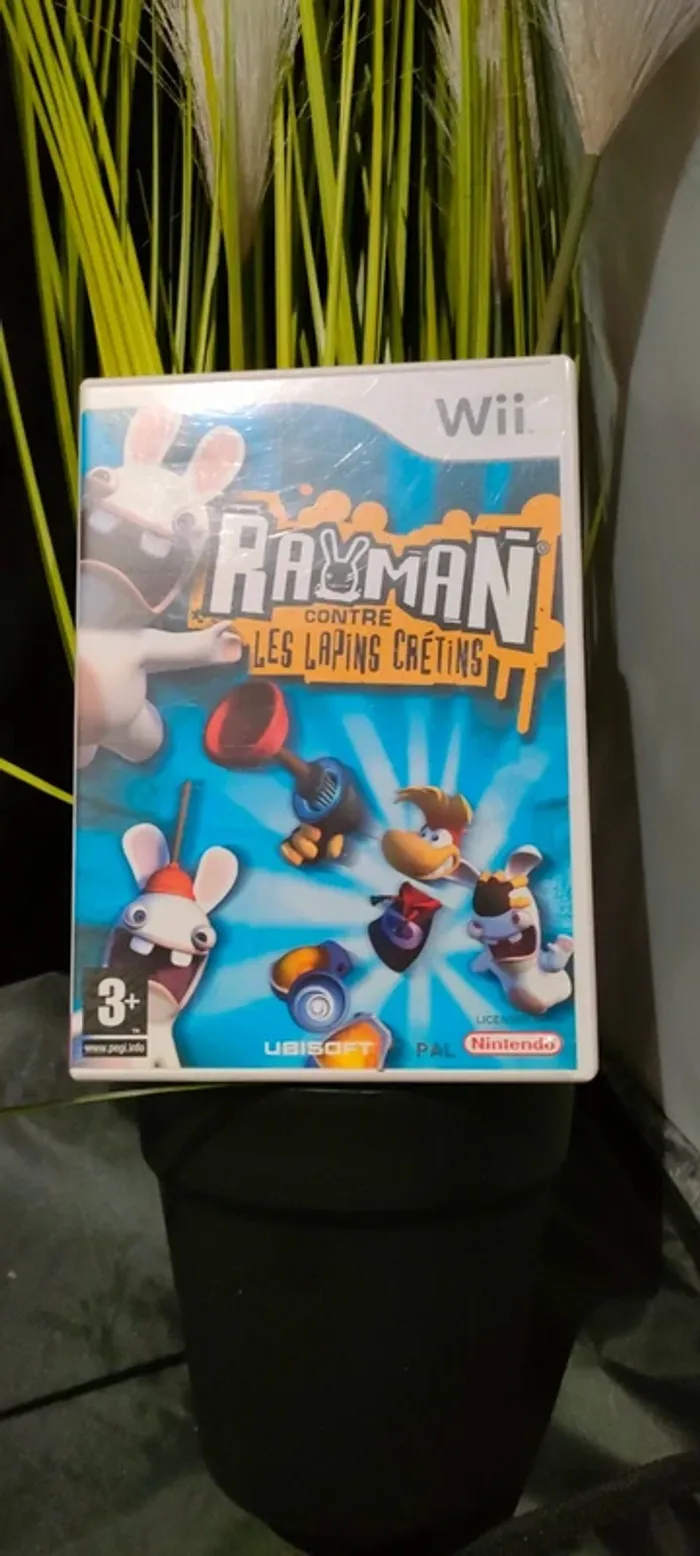 Jeu Rayman contre les lapins cretins