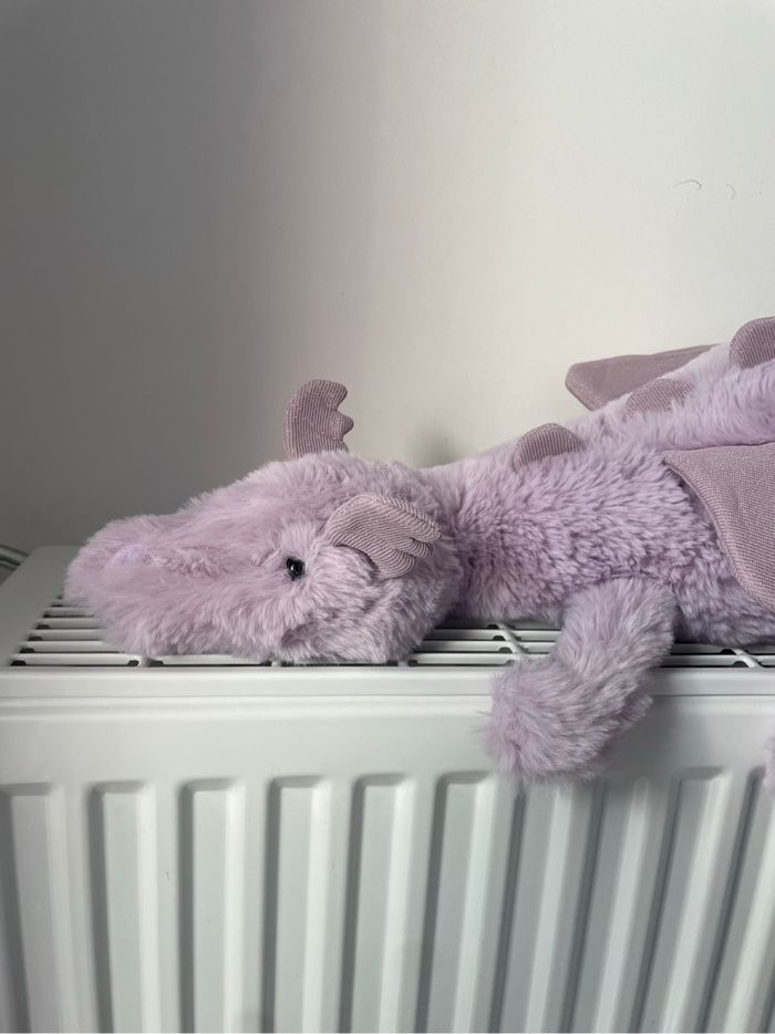 Peluche Jellycat Lavander Large Dragon 🐉 - photo numéro 4